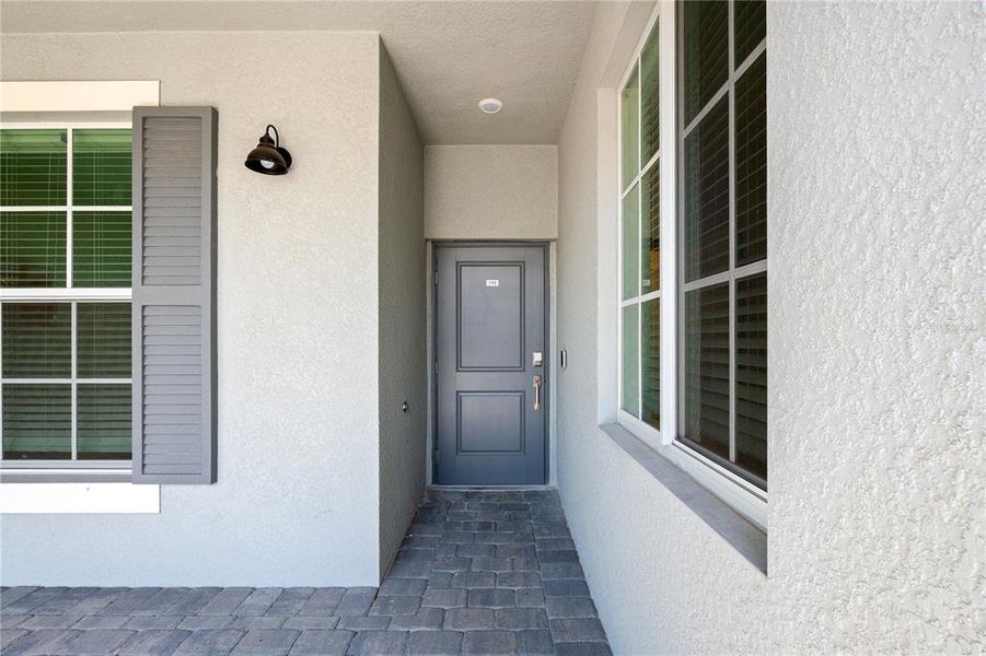 Exterior details and patio area of a home in Calusa Country Club, Lakewood Ranch (Image 32).