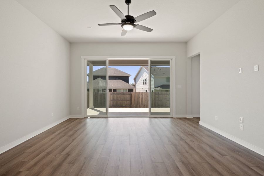 Spacious, unfurnished interior of a new home in Lariat, Liberty Hill (Image 21). Spacious, unfurnished interior of a new home in Lariat, Liberty Hill (Image 21).