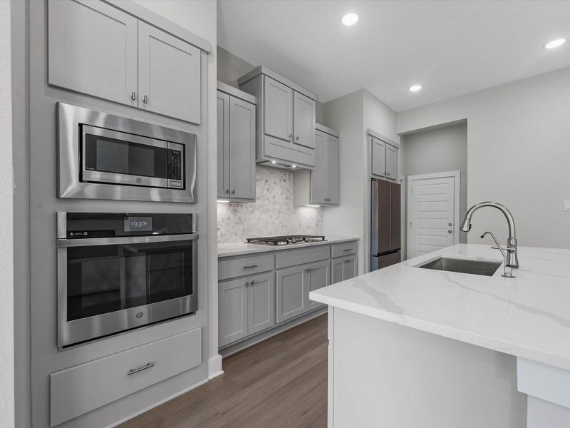 Furnished interior view inside a new home in Woodson’s Reserve 50′, Spring (Image 12). Furnished interior view inside a new home in Woodson’s Reserve 50′, Spring (Image 12).