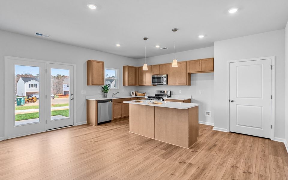 Furnished interior view inside a new home in Bell West, Kernersville (Image 7).