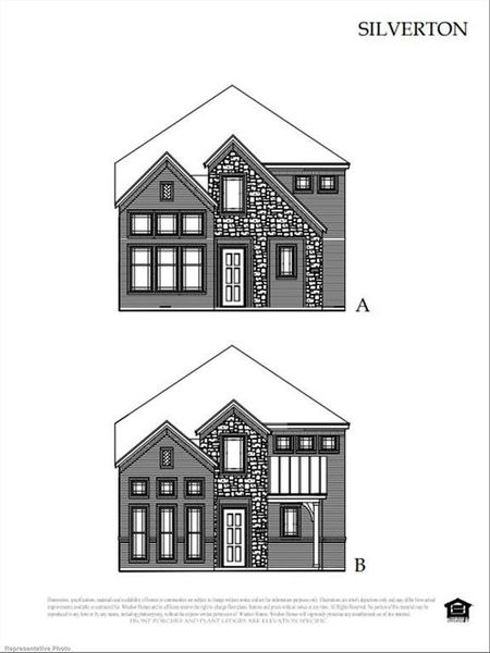 Silverton Elevations A _ B