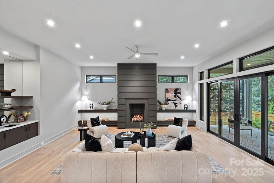 Furnished interior view inside a new home in , Charlotte (Image 4).