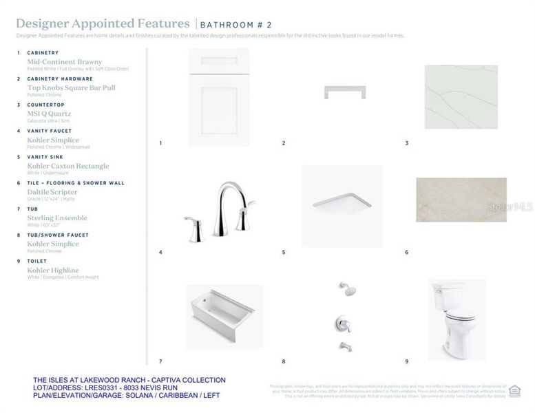 Sample of building materials used in homes in , Bradenton (Image 9).