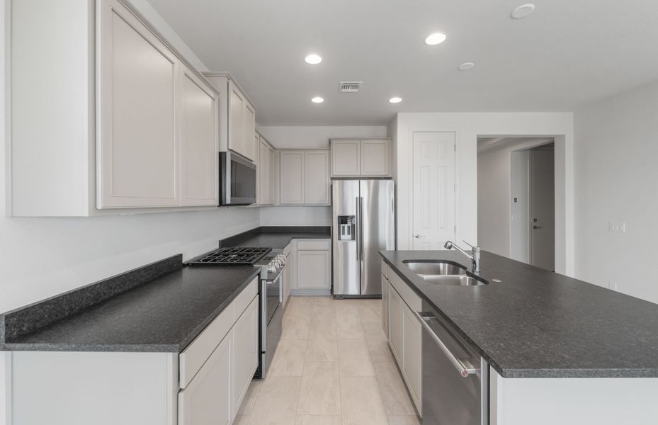 Furnished interior view inside a new home in Sun City Festival, Buckeye (Image 8).