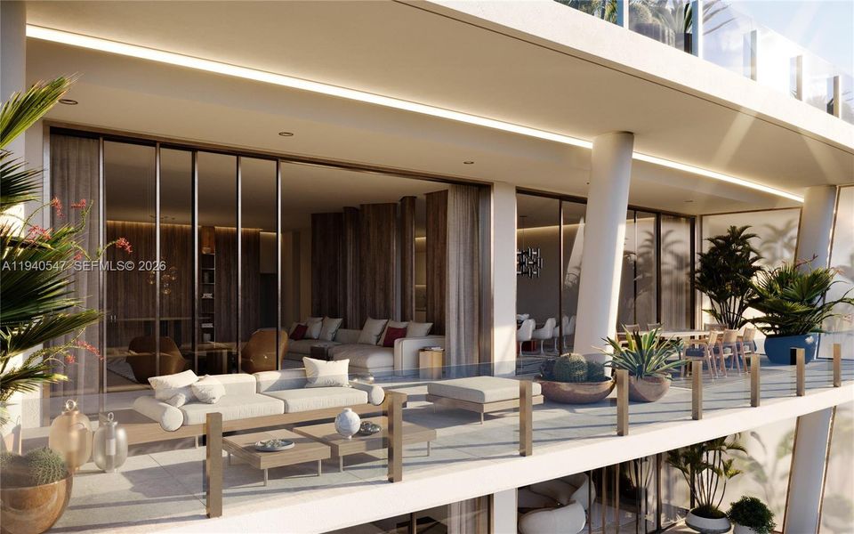 Condo located in Miami, FL showcasing its design and architecture (Image 21).