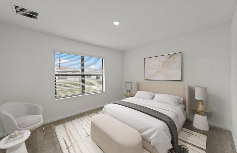 Furnished interior view inside a new home in Caloosa Cove, Labelle (Image 20).