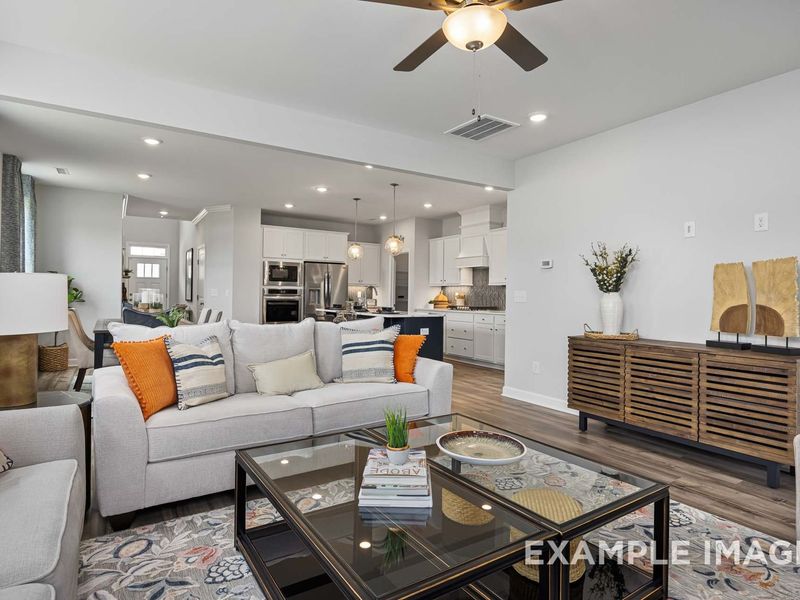 Representative furnished interior of a home built from the The Adalynn A by Davidson Homes LLC in Wellers Knoll, Lillington (Image 17).