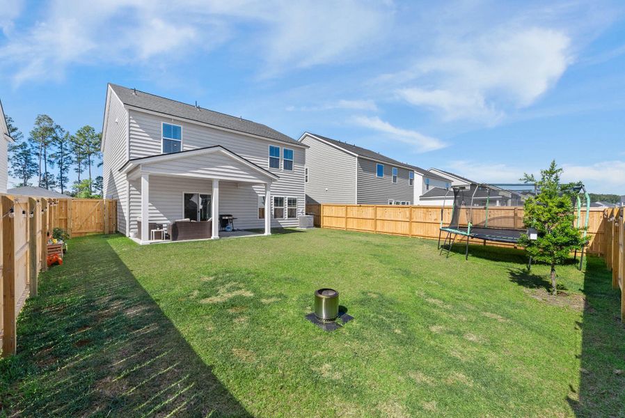 Exterior details and patio area of a home in Cypress Preserve, Moncks Corner (Image 4).