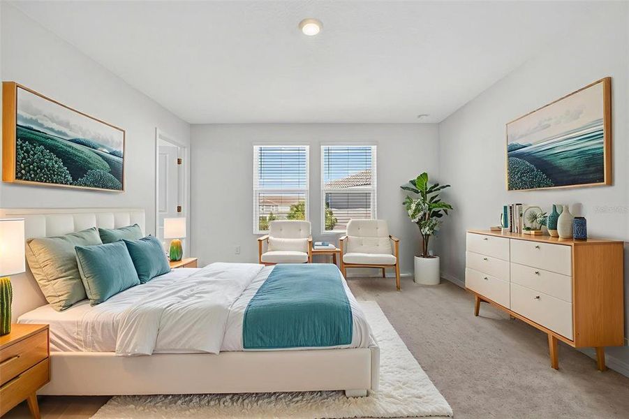 Furnished interior view inside a new home in , Kissimmee (Image 17).