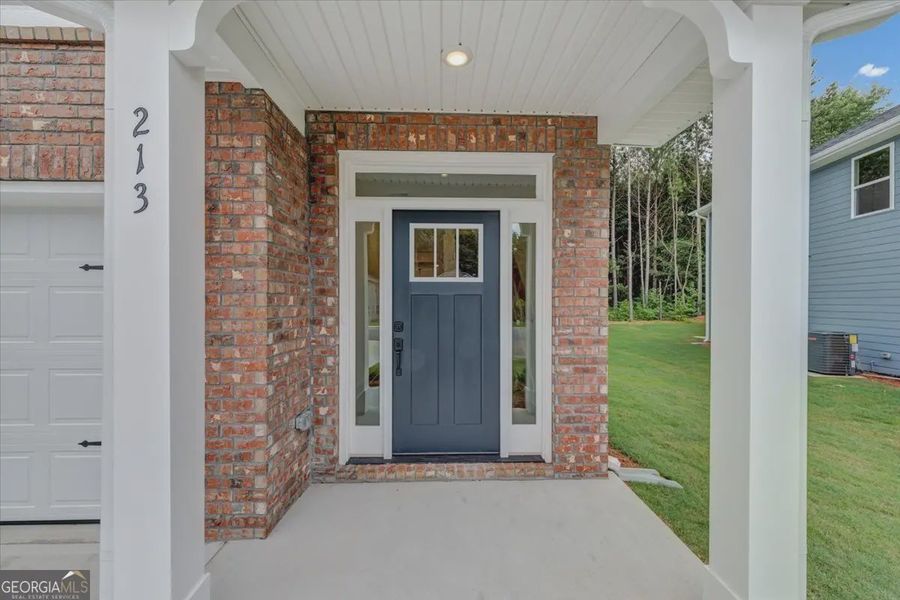 Exterior details and patio area of a home in Canterbury Villas, Carrollton (Image 3). Exterior details and patio area of a home in Canterbury Villas, Carrollton (Image 3).