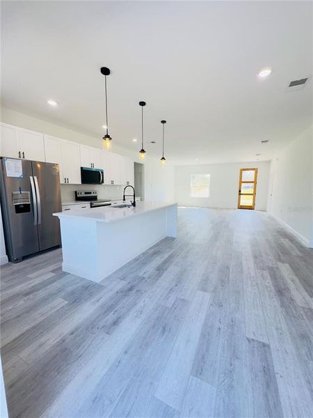 Open floor plan