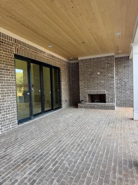 Exterior details and patio area of a home in , Covington (Image 4). Exterior details and patio area of a home in , Covington (Image 4).