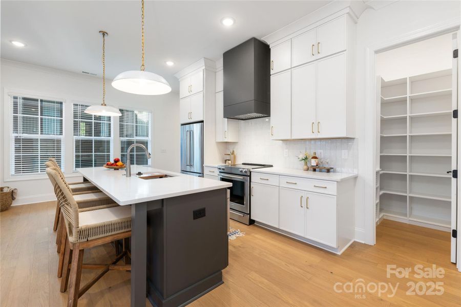Furnished interior view inside a new home in , Charlotte (Image 22).