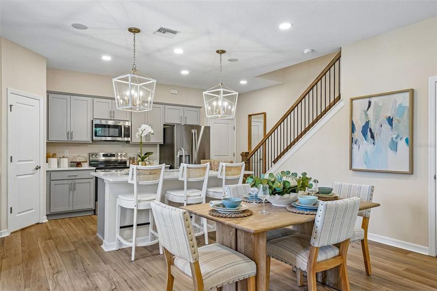 Furnished interior view inside a new home in The Brooke, Brandon (Image 9).
