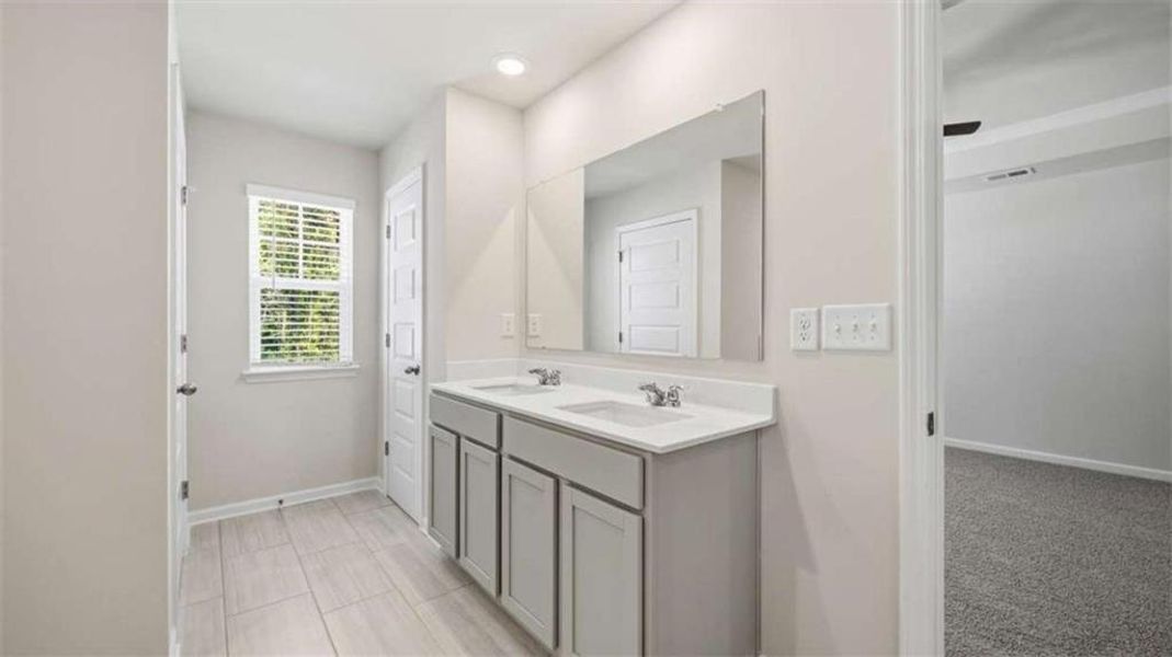 Furnished interior view inside a new home in Independence Villas and Townhomes, Loganville (Image 8).