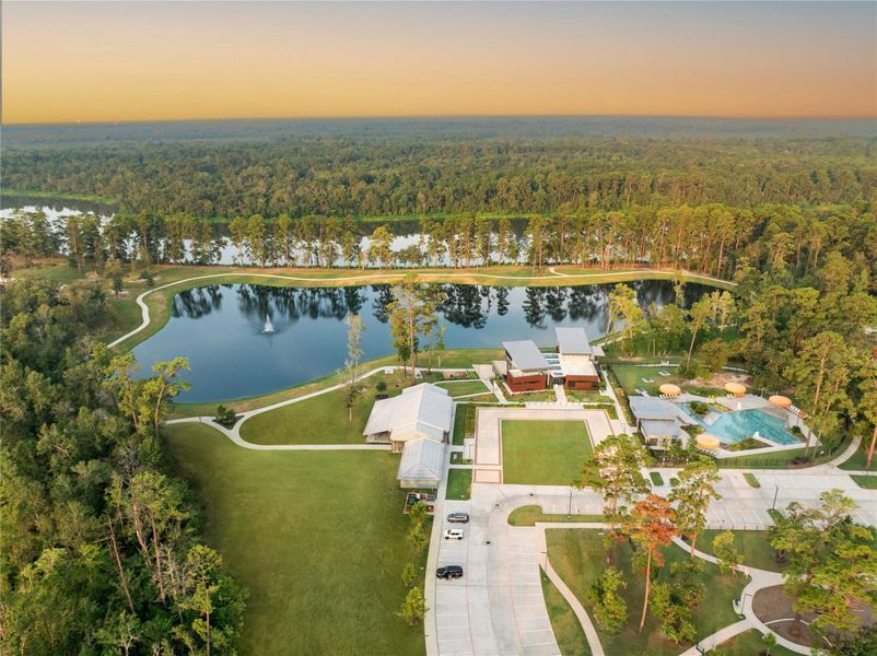 Enjoy the home's close proximity to the Lake House amenity center complete with a fitness center, pool, and playground. Enjoy the home's close proximity to the Lake House amenity center complete with a fitness center, pool, and playground.