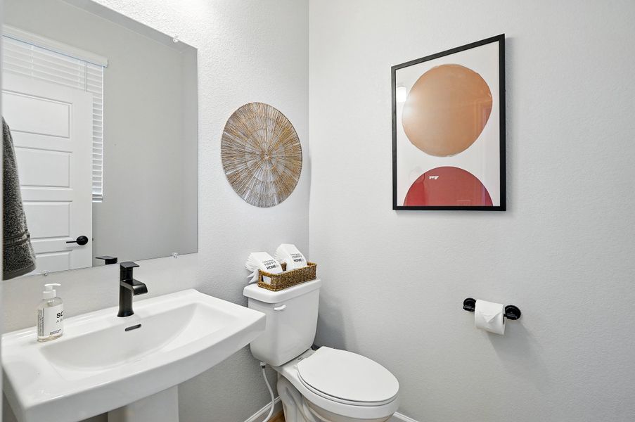 Representative furnished interior of a home built from the Stella Plus by Taylor Morrison in Parterre Horizon Collection, Thornton (Image 16).