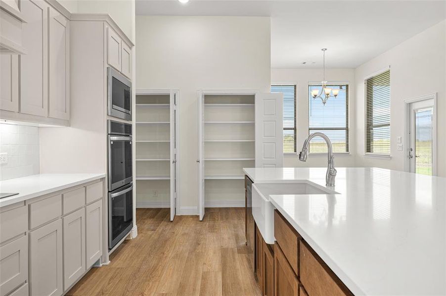 Furnished interior view inside a new home in Pioneer Estates, Blue Ridge (Image 5). Furnished interior view inside a new home in Pioneer Estates, Blue Ridge (Image 5).