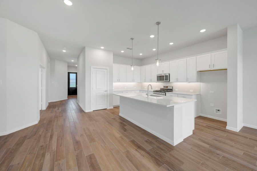Furnished interior view inside a new home in Austin Point, Richmond (Image 7).