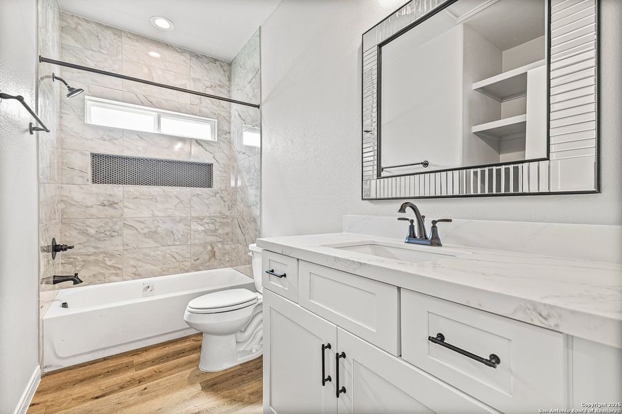 Furnished interior view inside a new home in , San Antonio (Image 11). Furnished interior view inside a new home in , San Antonio (Image 11).