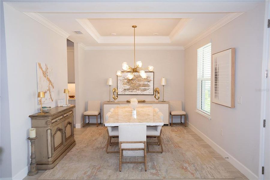 Furnished interior view inside a new home in , Sarasota (Image 16).
