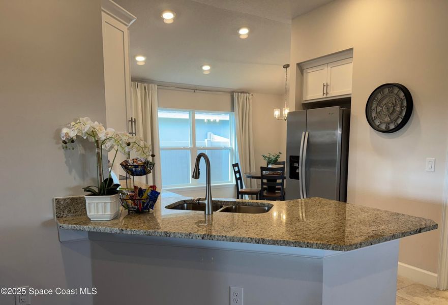 Furnished interior view inside a new home in St. John Preserve, Palm Bay (Image 9). Furnished interior view inside a new home in St. John Preserve, Palm Bay (Image 9).