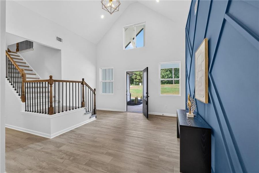 Furnished interior view inside a new home in , Griffin (Image 8).