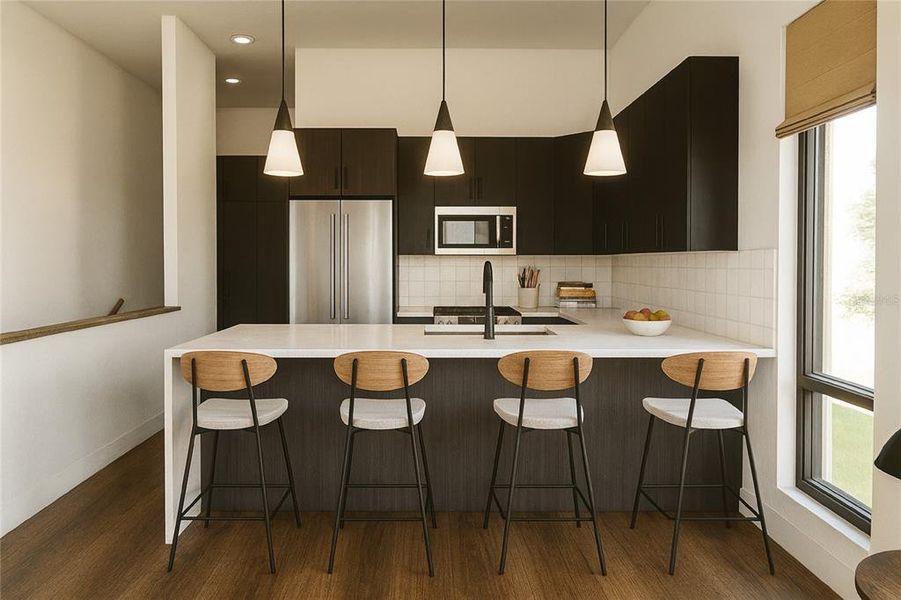 Furnished interior view inside a new home in , St. Petersburg (Image 4). Furnished interior view inside a new home in , St. Petersburg (Image 4).