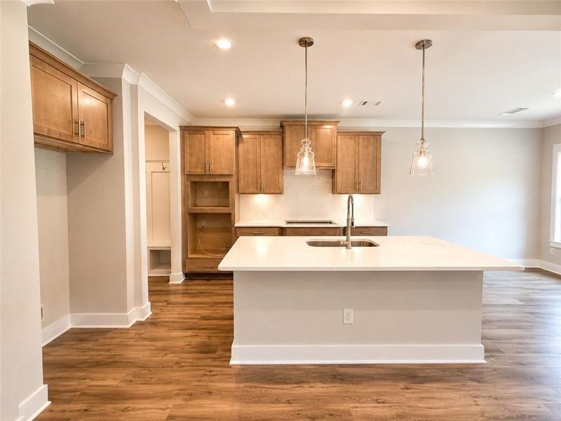 Furnished interior view inside a new home in Ponderosa Farms Estates, Gainesville (Image 12). Furnished interior view inside a new home in Ponderosa Farms Estates, Gainesville (Image 12).