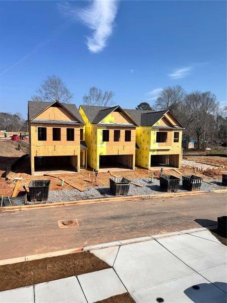 In-progress construction of a new home in , Canton, GA (Image 11).