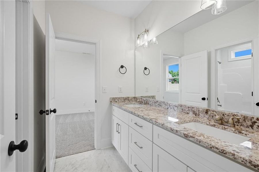 Furnished interior view inside a new home in , Hiram (Image 6).