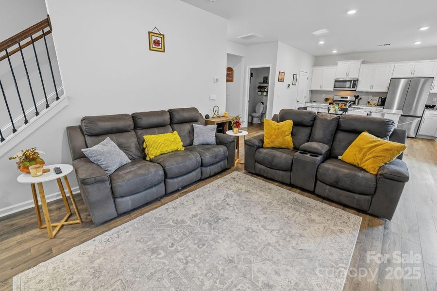 Furnished interior view inside a new home in Calvin Creek, Troutman (Image 15).
