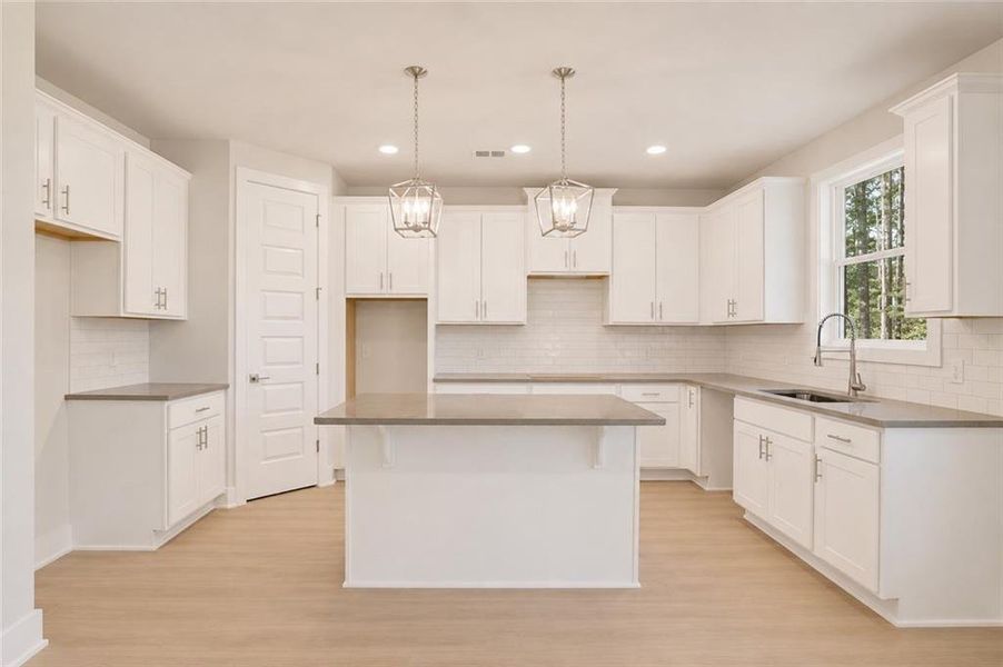 Furnished interior view inside a new home in Patillo Manor, Stockbridge (Image 12).