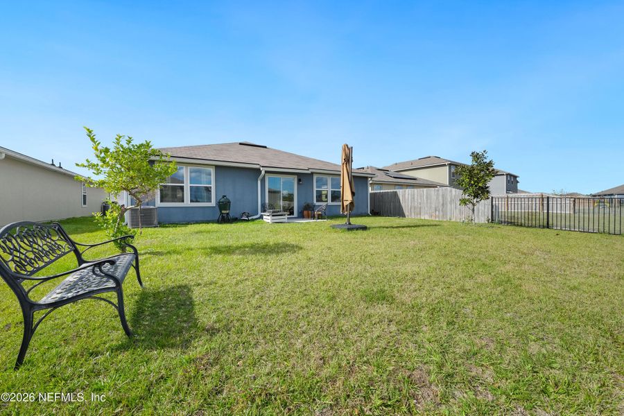 Exterior details and patio area of a home in Copes Landing, Jacksonville (Image 27). Exterior details and patio area of a home in Copes Landing, Jacksonville (Image 27).