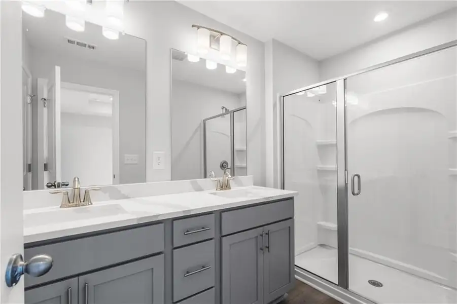 Furnished interior view inside a new home in Stegall Village, Emerson (Image 9). Furnished interior view inside a new home in Stegall Village, Emerson (Image 9).