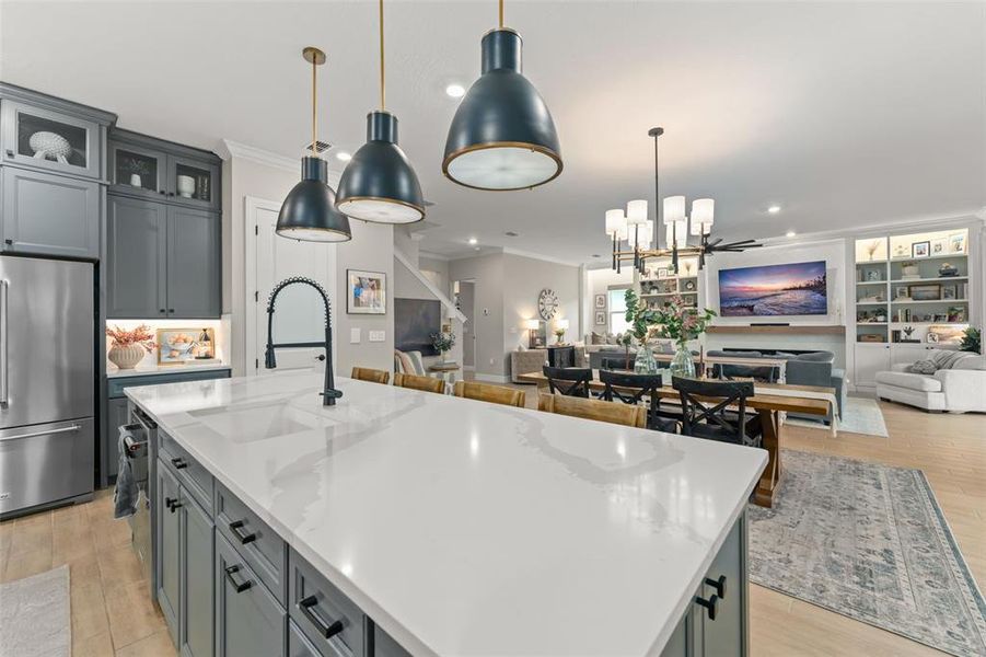 Furnished interior view inside a new home in , Winter Garden (Image 37). Furnished interior view inside a new home in , Winter Garden (Image 37).