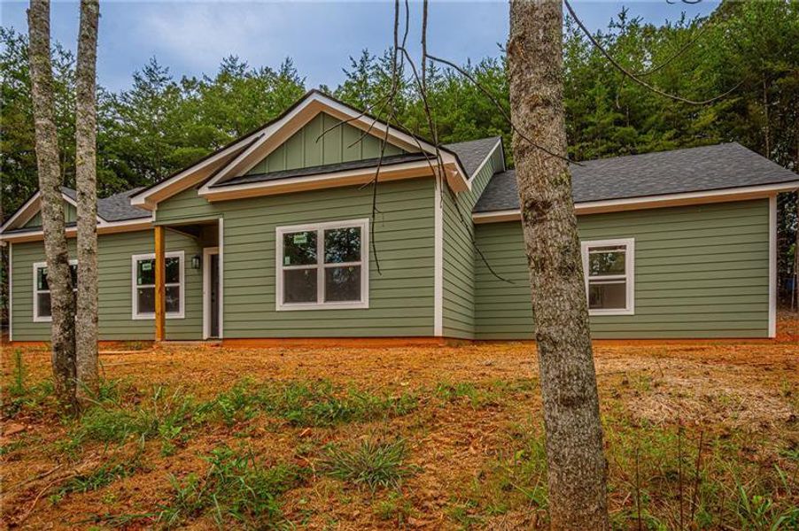 Exterior details and patio area of a home in , Dahlonega (Image 14).
