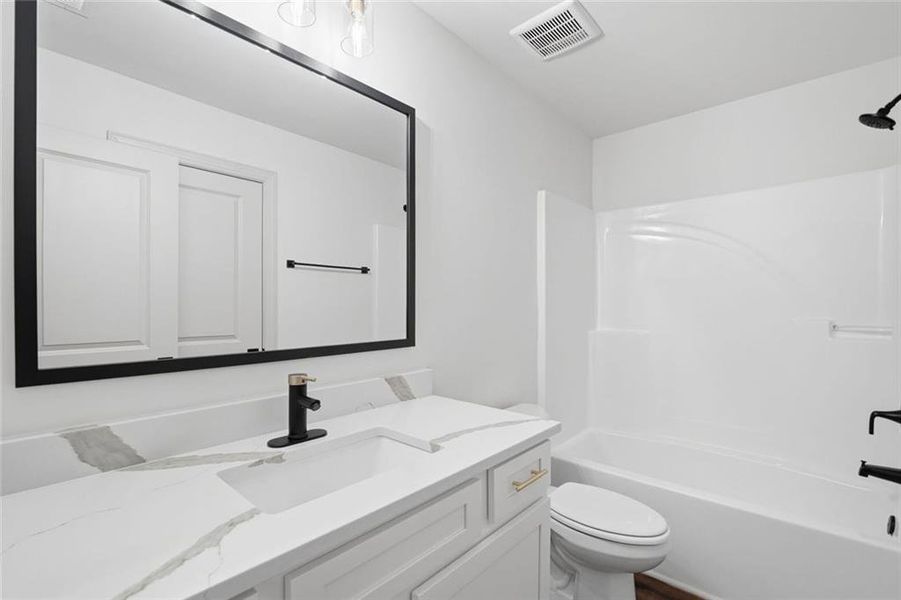 Furnished interior view inside a new home in , Dawsonville (Image 17).