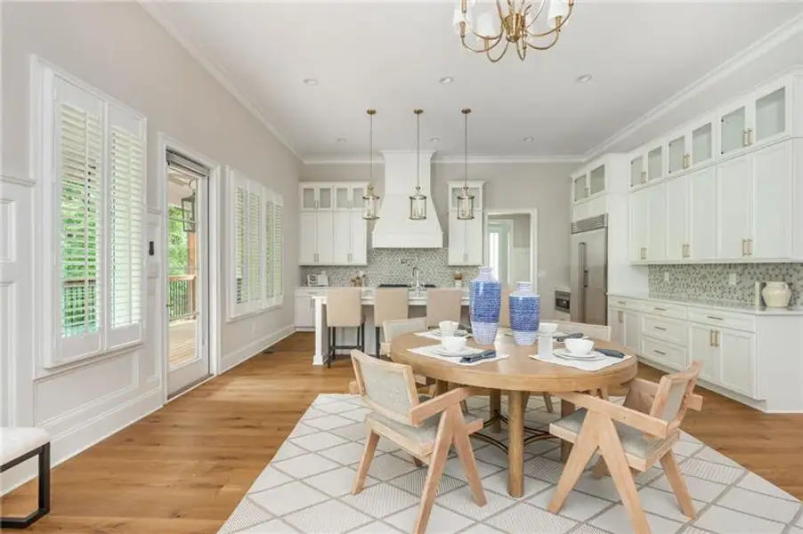 Furnished interior view inside a new home in , Brookhaven (Image 14).