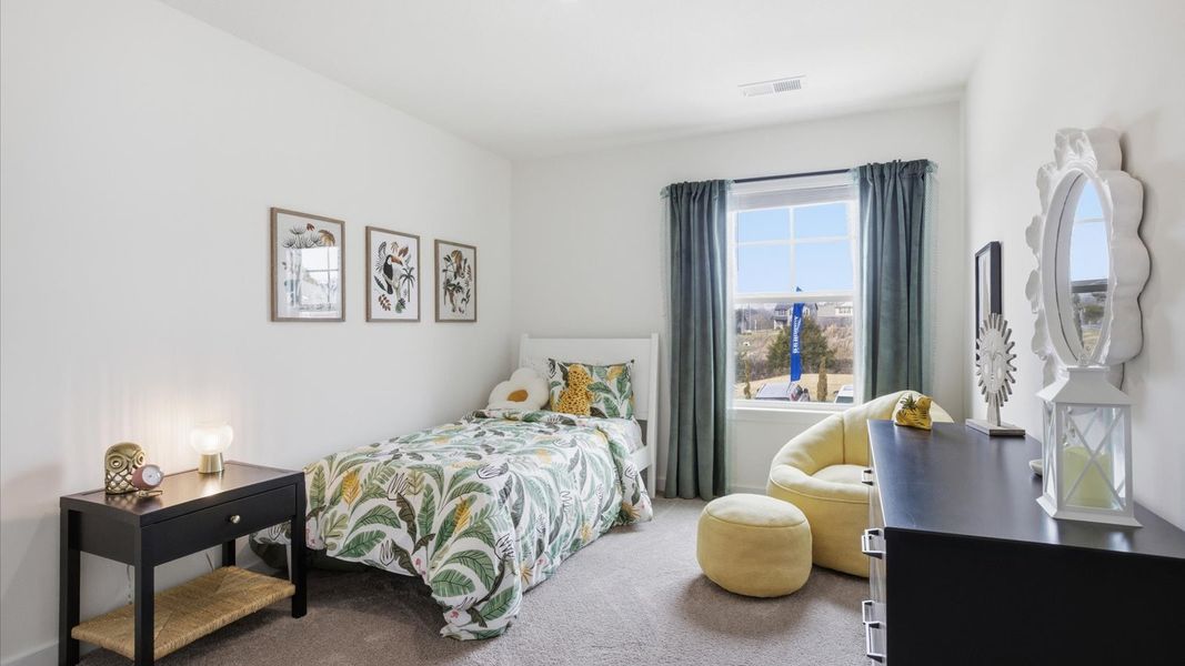 Furnished interior view inside a new home in Keebler Meadows, Johnson City (Image 30).