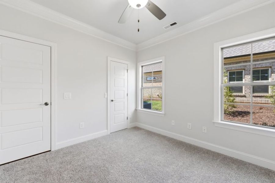 Spacious, unfurnished interior of a new home in Weybridge, Burlington (Image 62).