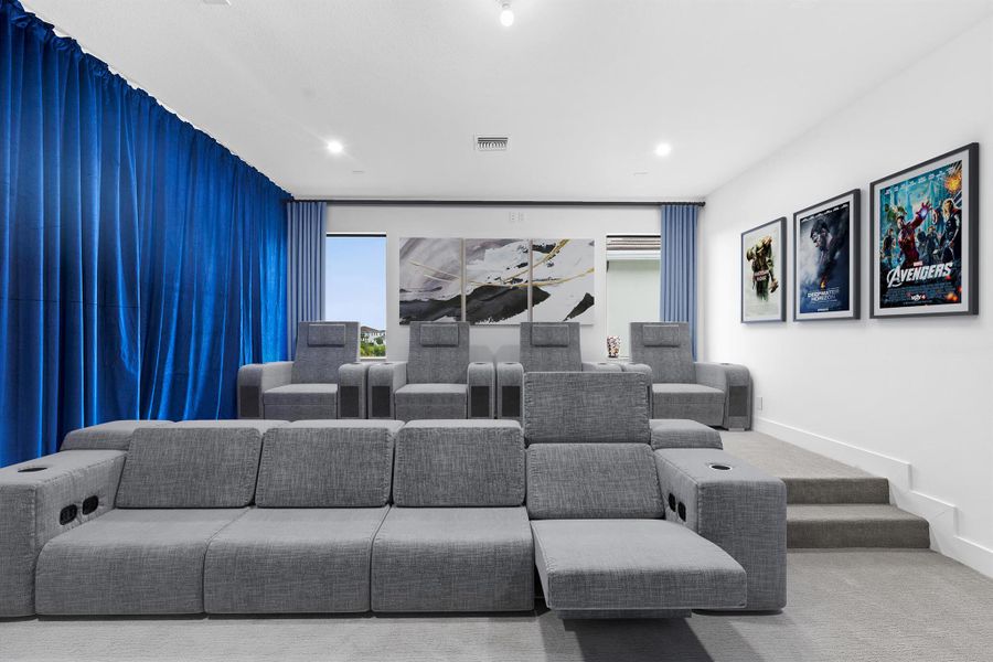 Furnished interior view inside a new home in Solana Bay at Avenir, Palm Beach Gardens (Image 26). Furnished interior view inside a new home in Solana Bay at Avenir, Palm Beach Gardens (Image 26).