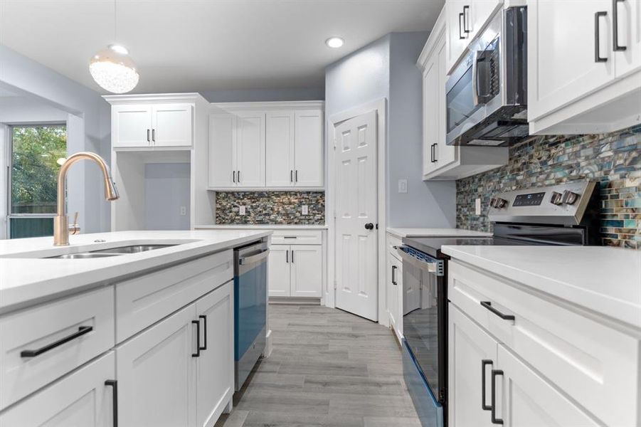 Furnished interior view inside a new home in , Bonham (Image 5).