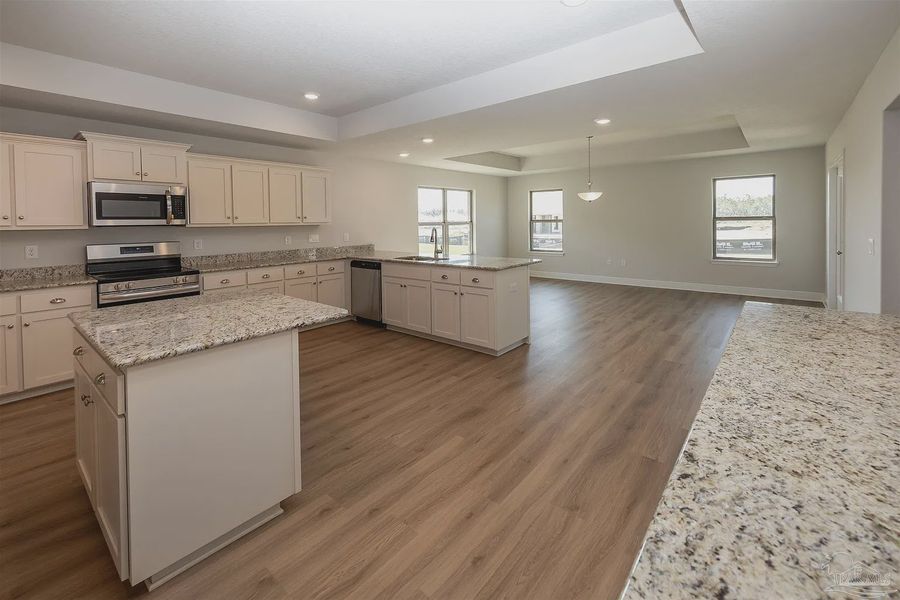Furnished interior view inside a new home in Emmaline Gardens, Milton (Image 4).