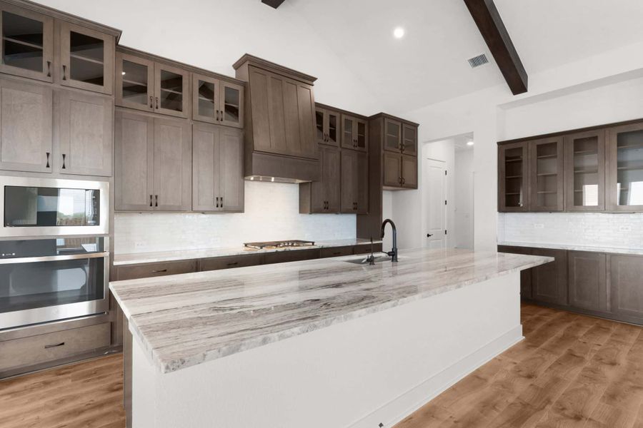 Furnished interior view inside a new home in The Grove at Blackhawk, Pflugerville (Image 5).