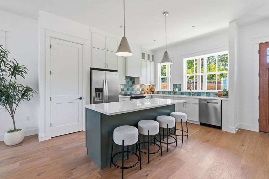 Furnished interior view inside a new home in , Austin (Image 16).