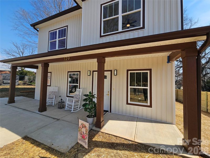 Exterior details and patio area of a home in , Statesville (Image 31). Exterior details and patio area of a home in , Statesville (Image 31).