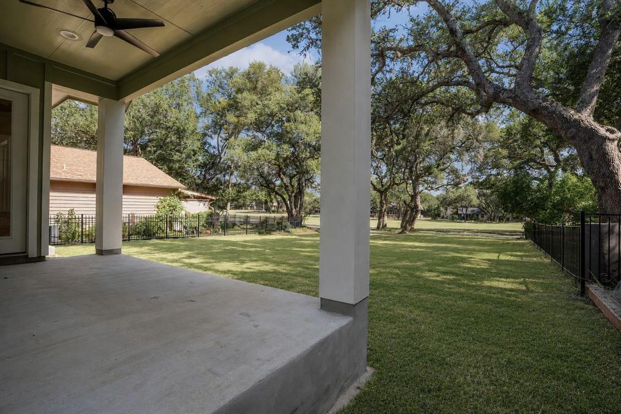 Exterior details and patio area of a home in , Wimberley (Image 22). Exterior details and patio area of a home in , Wimberley (Image 22).
