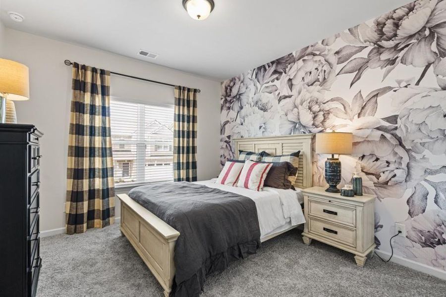 Furnished interior view inside a new home in Townes At The Stiles, Cartersville (Image 16).