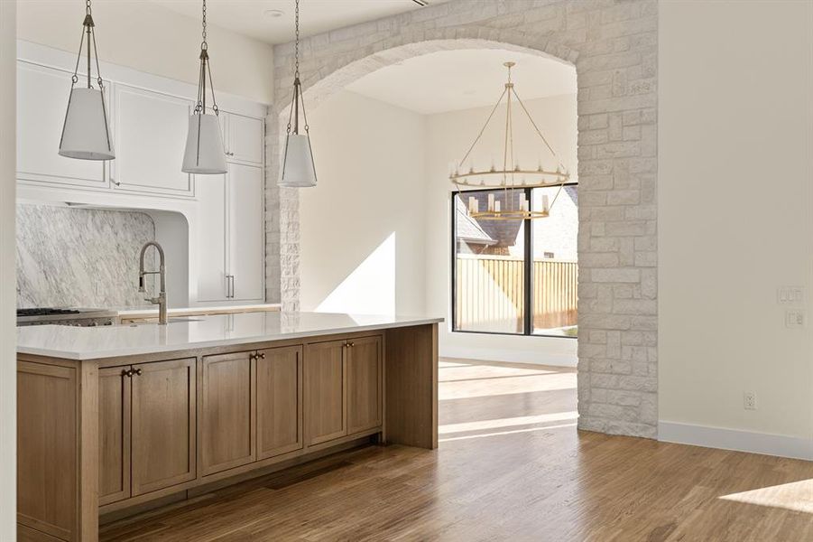 Furnished interior view inside a new home in , Dallas (Image 11). Furnished interior view inside a new home in , Dallas (Image 11).